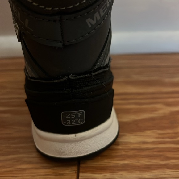 Merrell Baby Boy Winter Snow Boots Infant Size 5M Gray -25 °F -32 °C - Picture 7 of 7